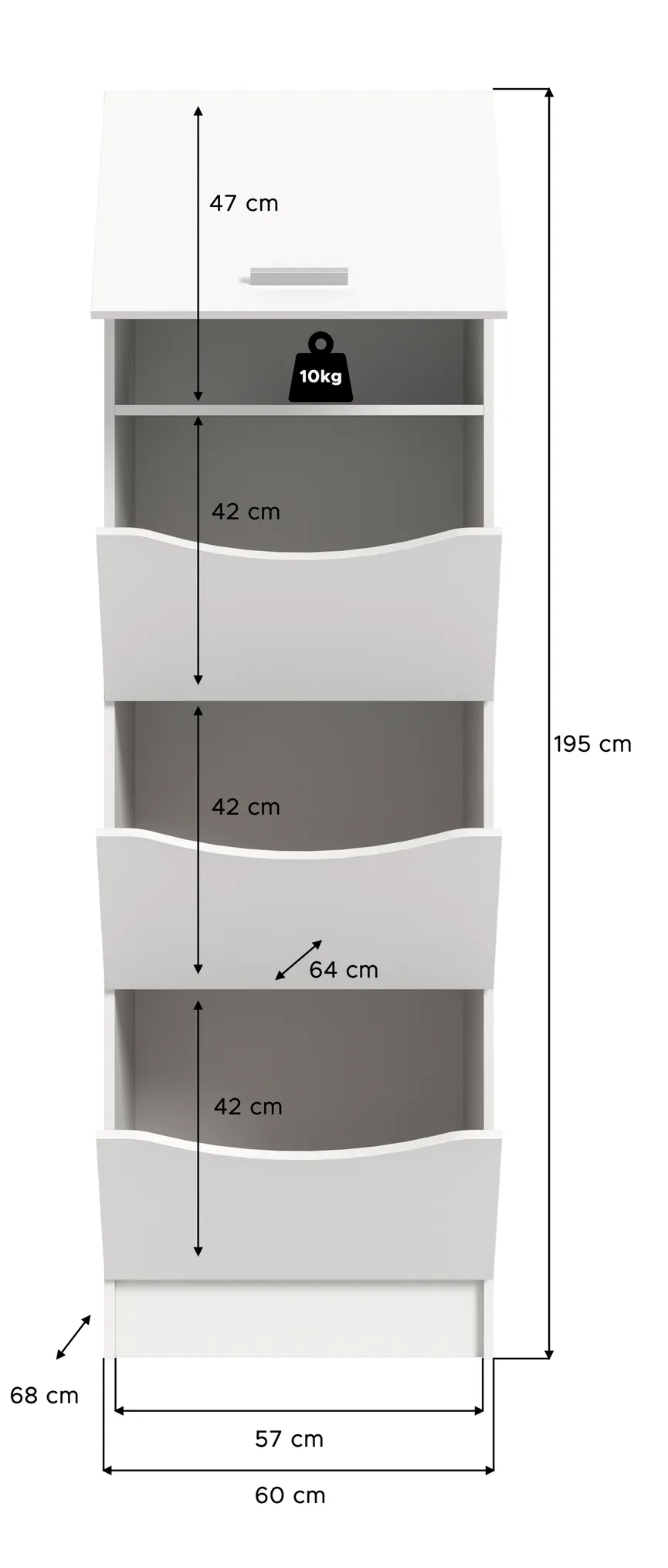 Wäscheschrank detail