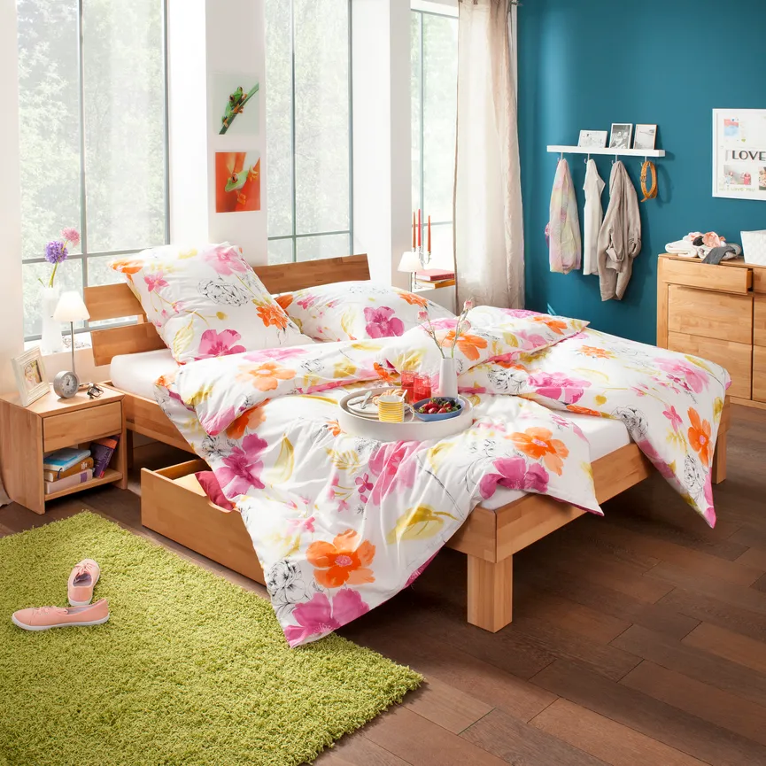 Massivholzbett Judith milieu