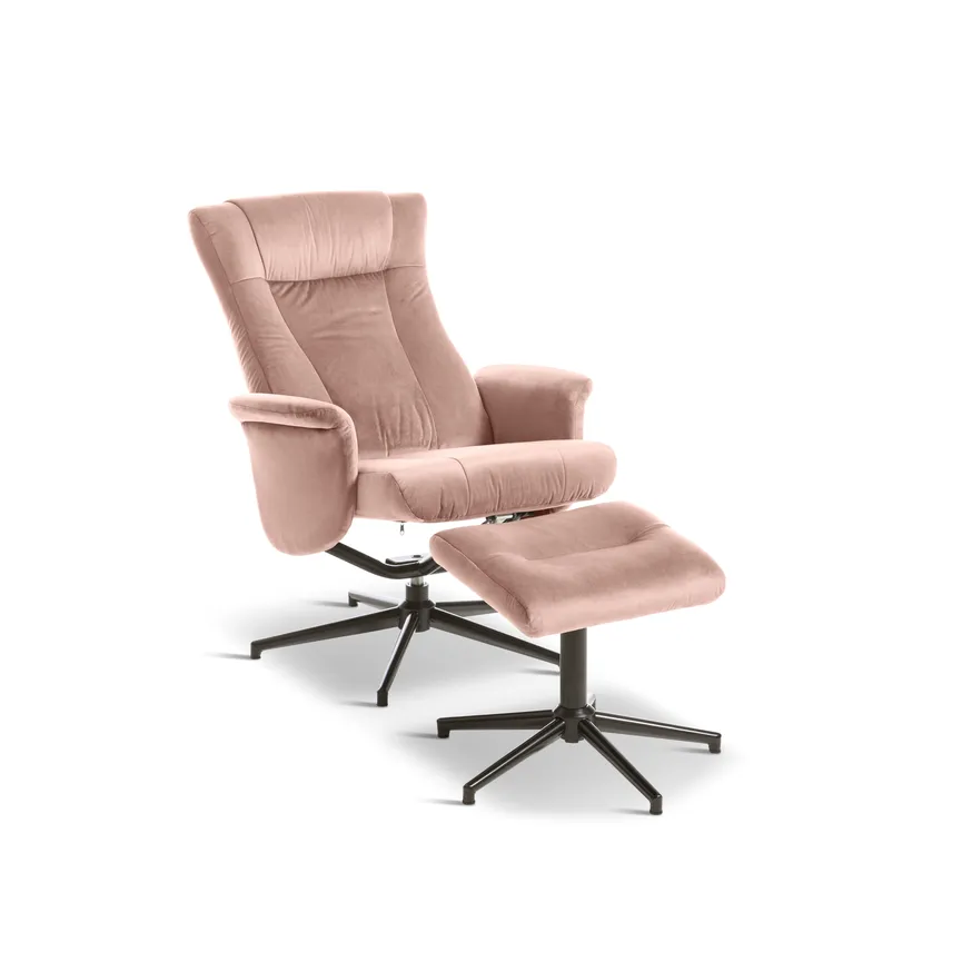 Relaxsessel + Hocker detail