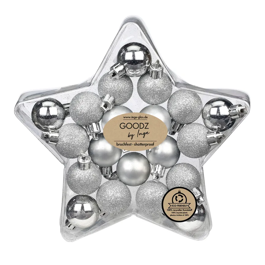 Kugelbox silber 20er-Set material_farbe