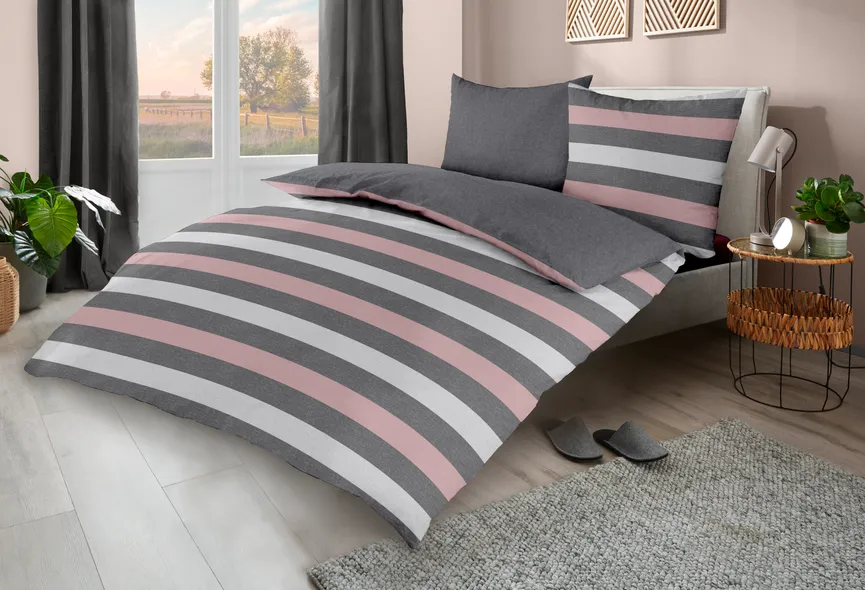 Flanell-Bettw.Alabamas 155x220 milieu