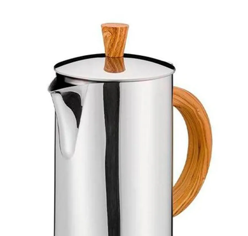 Espressokocher "Figaro Olive" detail