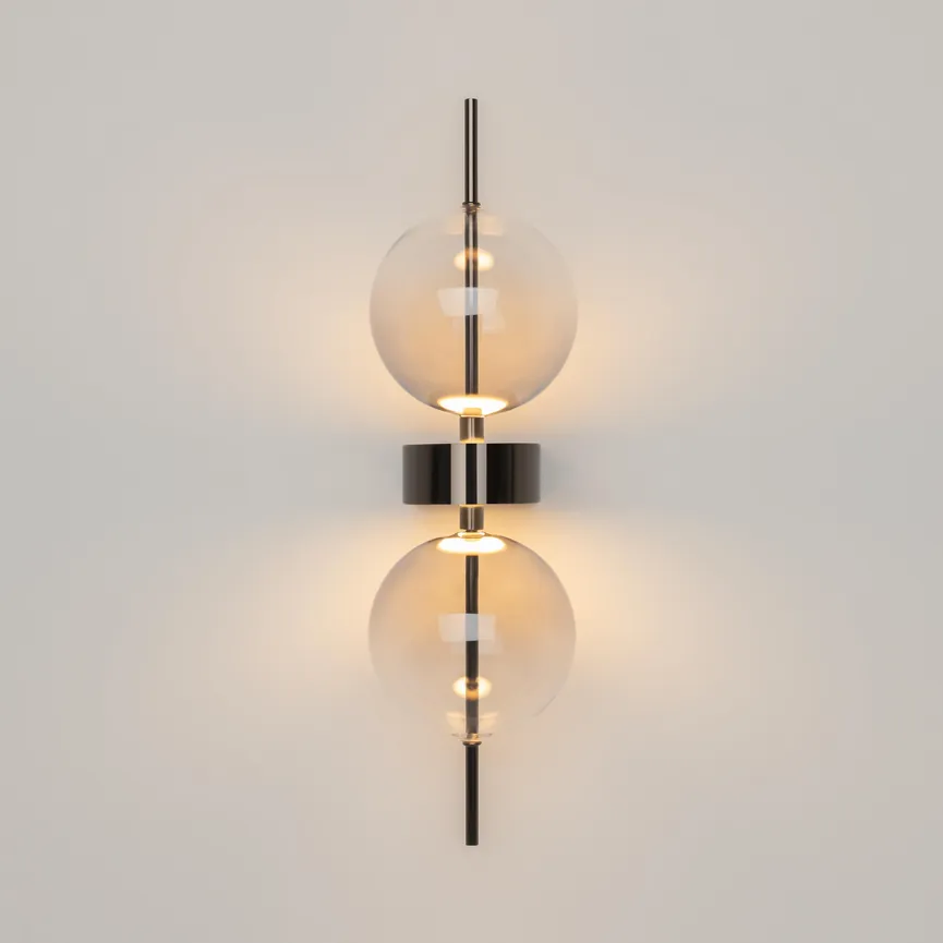 LED-Wandleuchte "Double Moon" milieu