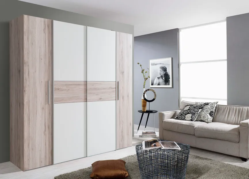 Schwebe-/Drehtürenschrank milieu