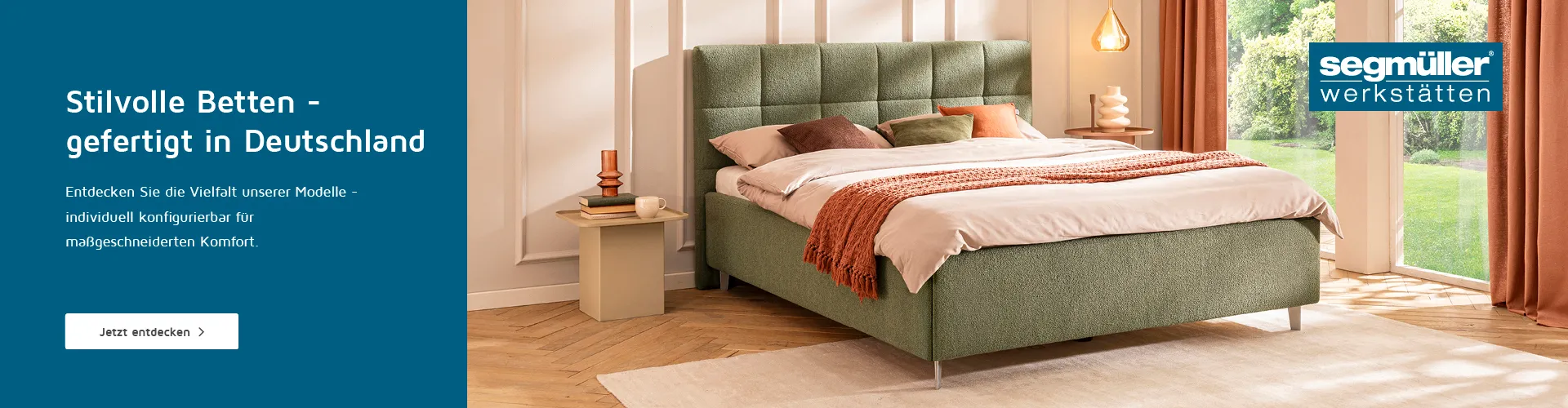 Betten der SEGMÜLLER WERKSTÄTTEN