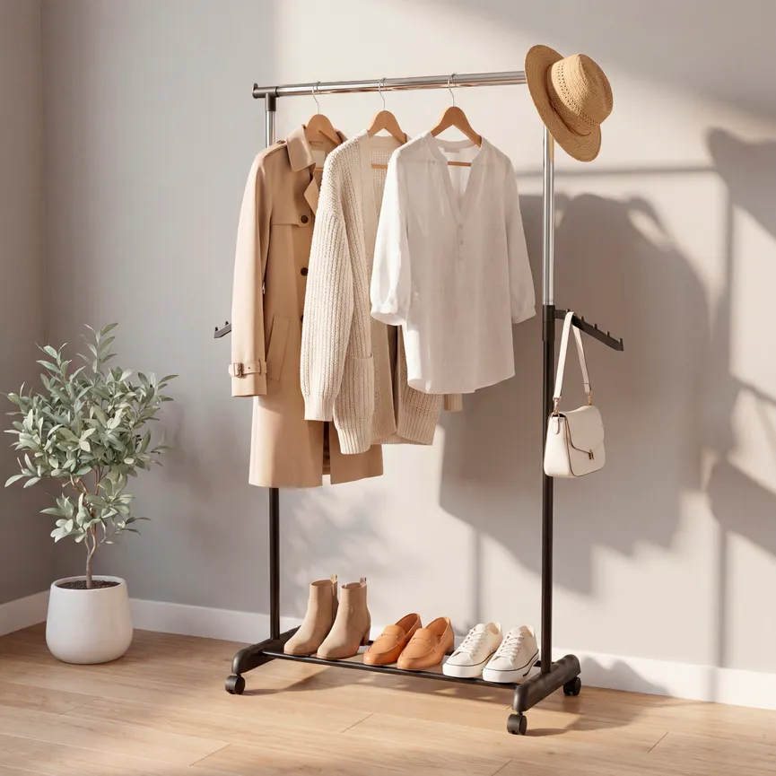 Rollgarderobe milieu