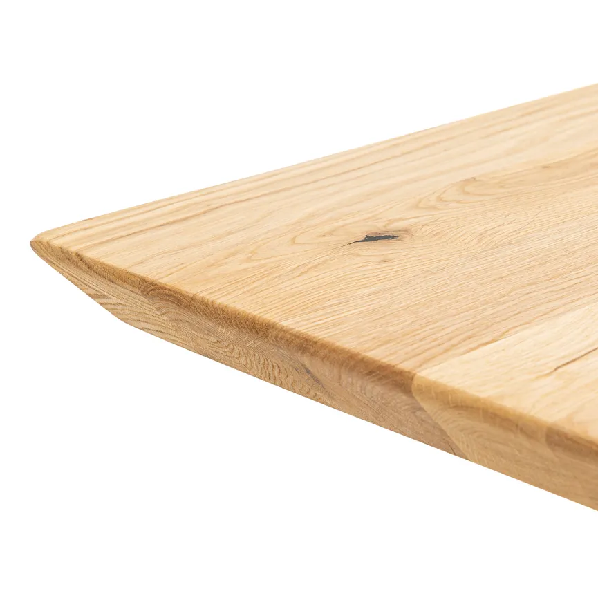 Esstisch 4 Schweizerkante detail