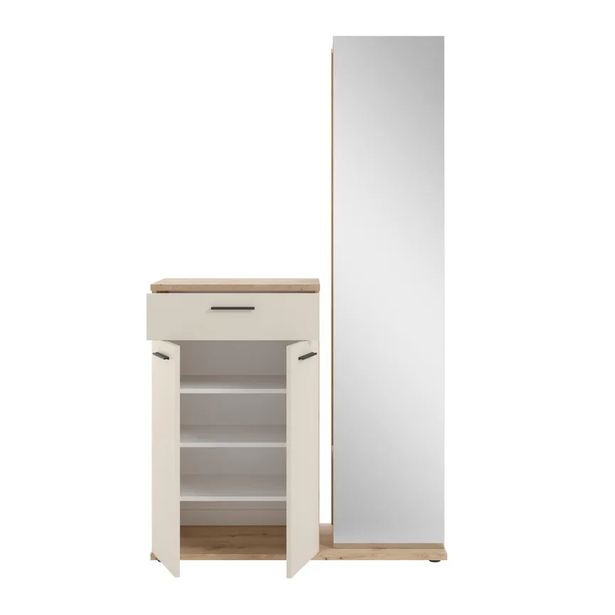 Kompaktgarderobe detail