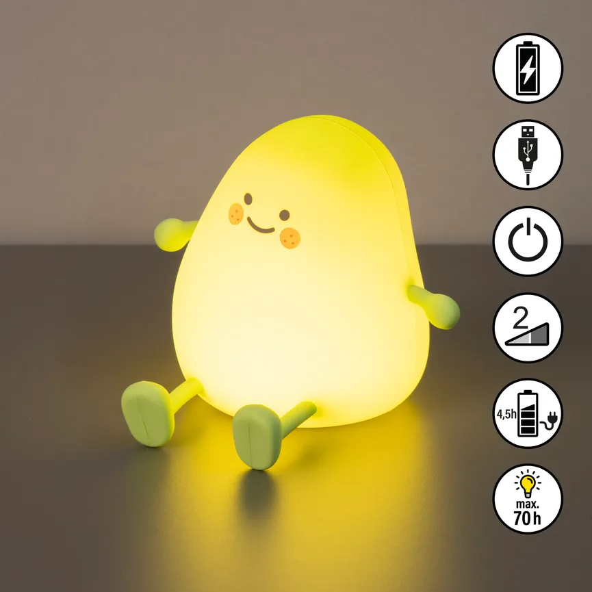 Akku-Nachtleuchte "Lia" detail