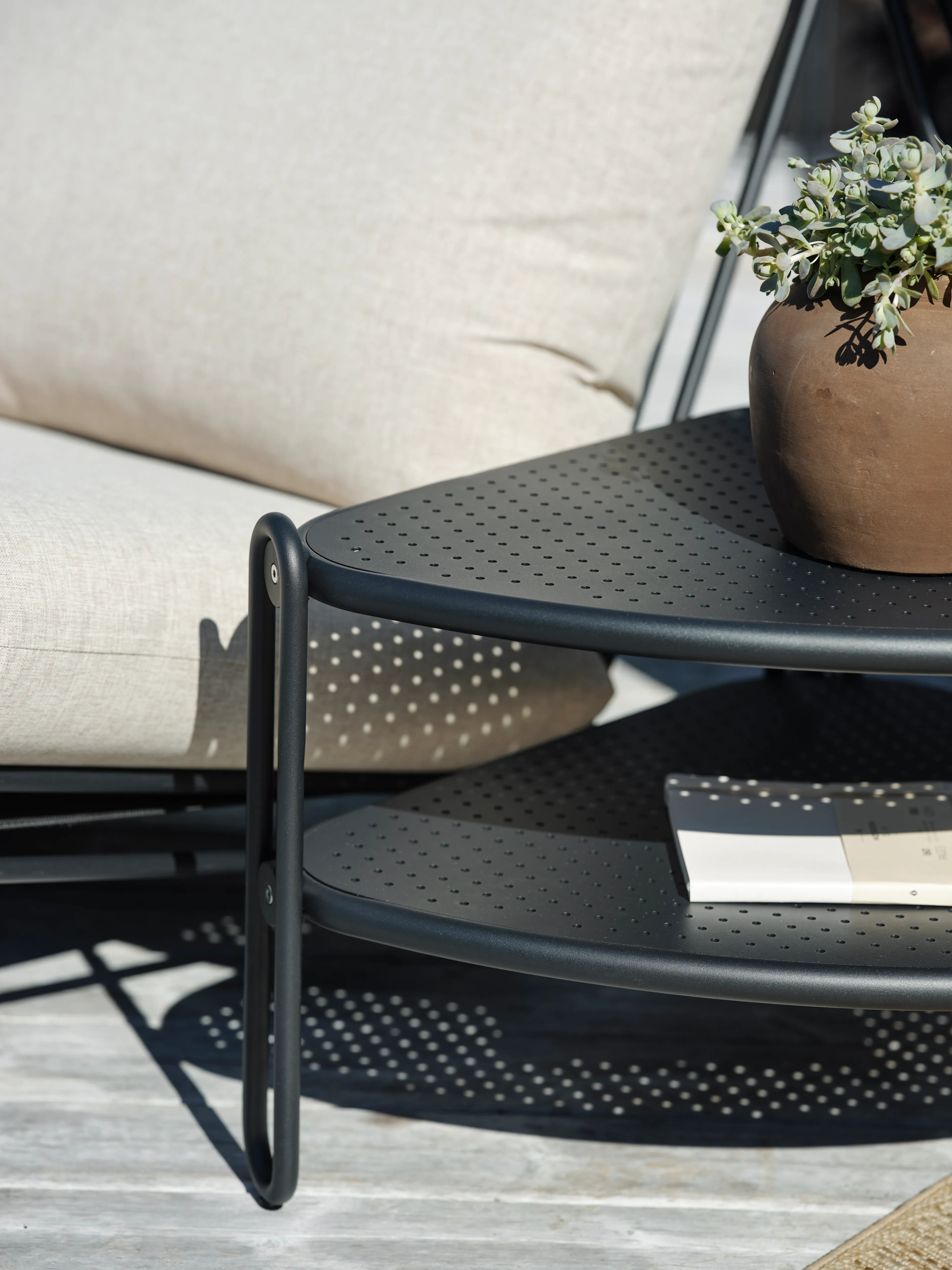 Loungetisch   Blixt 60 x 60 cm