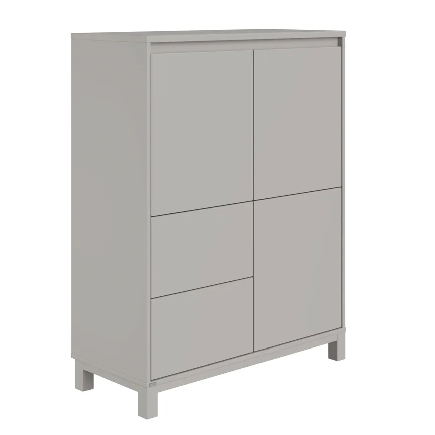 Highboard 2-trg. material_farbe