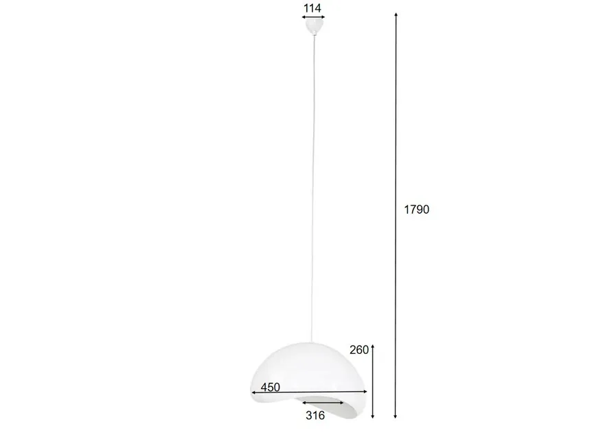 Hängeleuchte detail