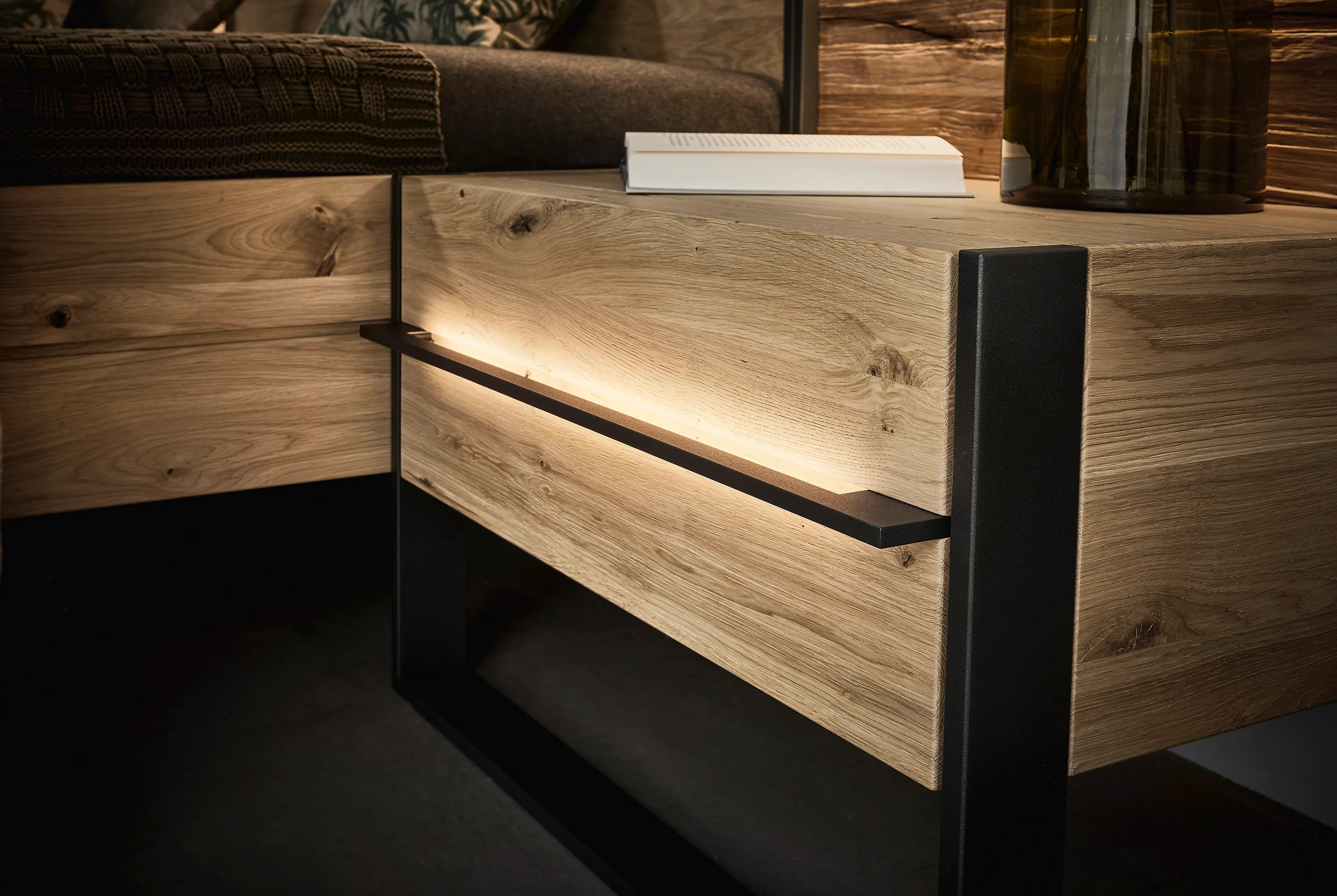 LED-Griffbeleuchtung Steel