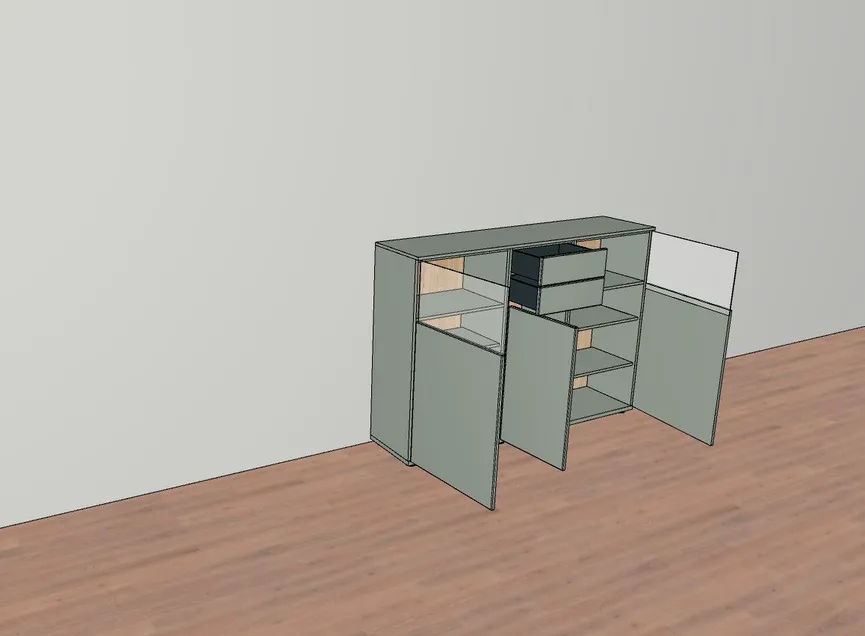 Highboard detail