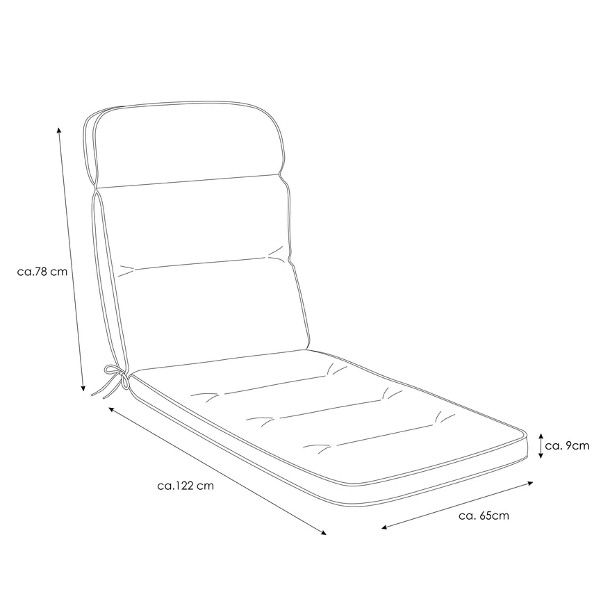 Liegenauflage detail