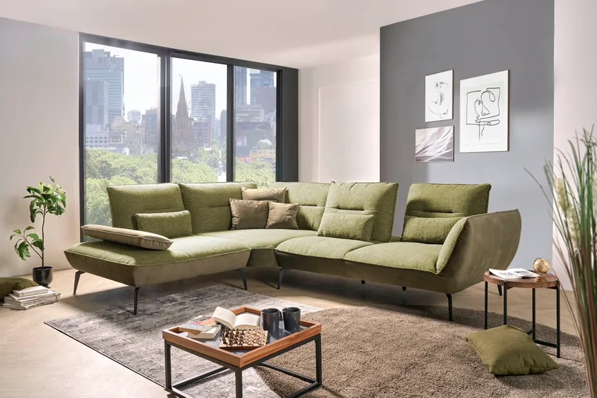 Ecksofa groß detail