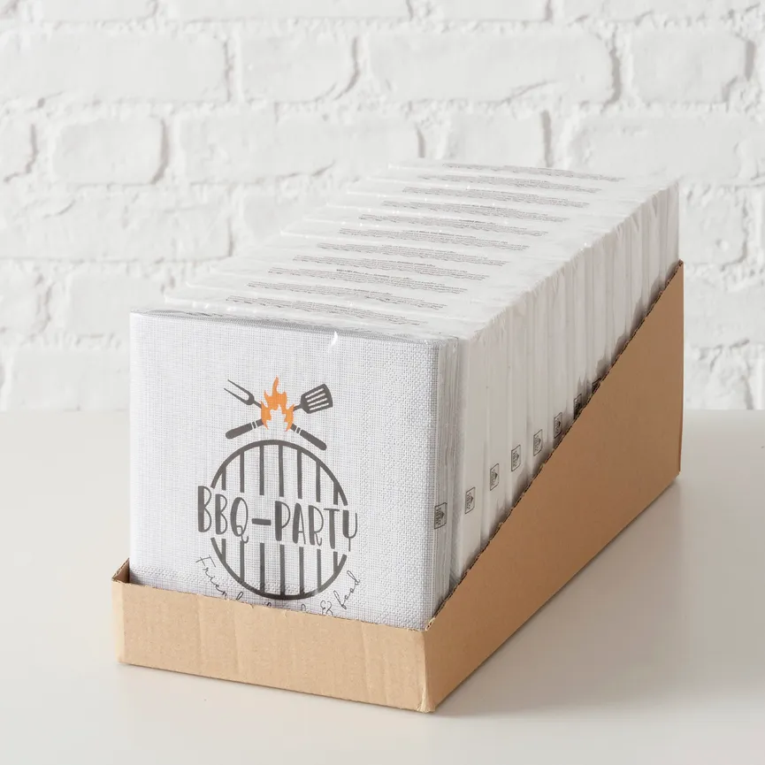 Servietten "BBQ" 20er-Set milieu