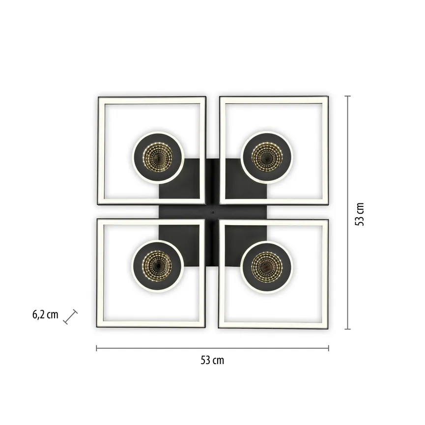 Deckenleuchte "Traforo" detail