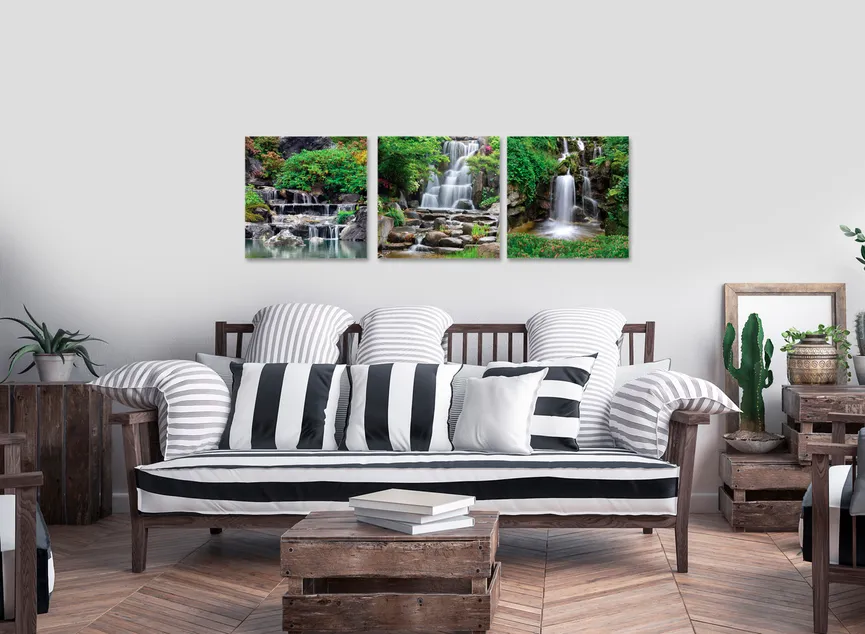 Landschaft - Waterfall Set I milieu