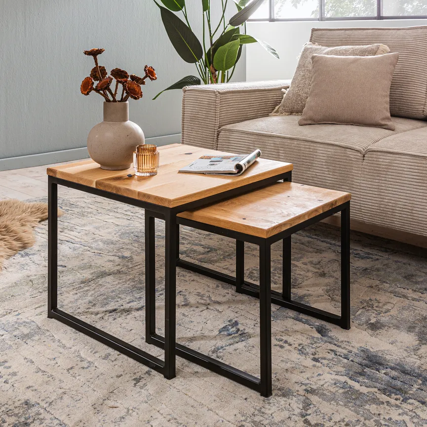 Couchtisch 2er-Set milieu
