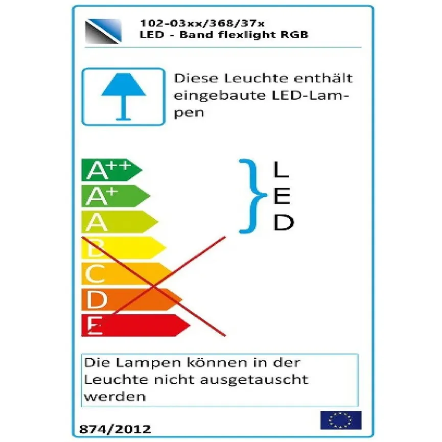 TV-Lowboard energielabel