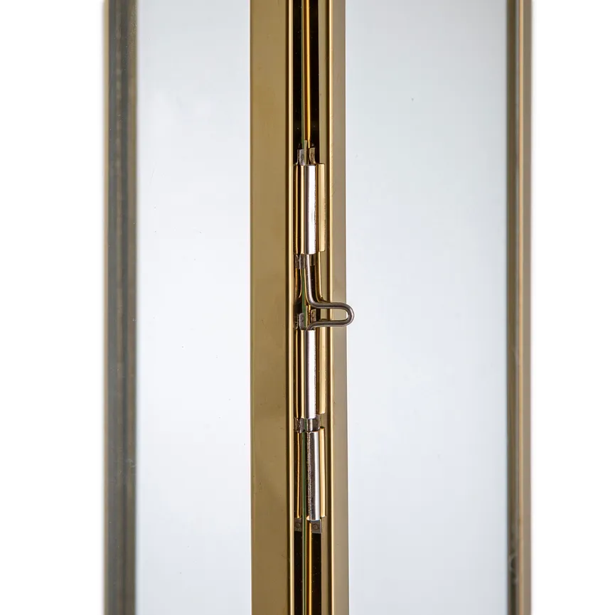 Laterne gold detail