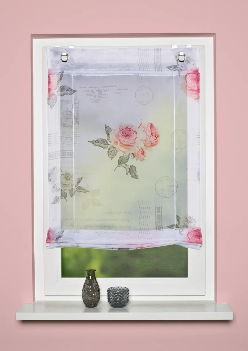 Bändchenrollo Amore 45x130 milieu