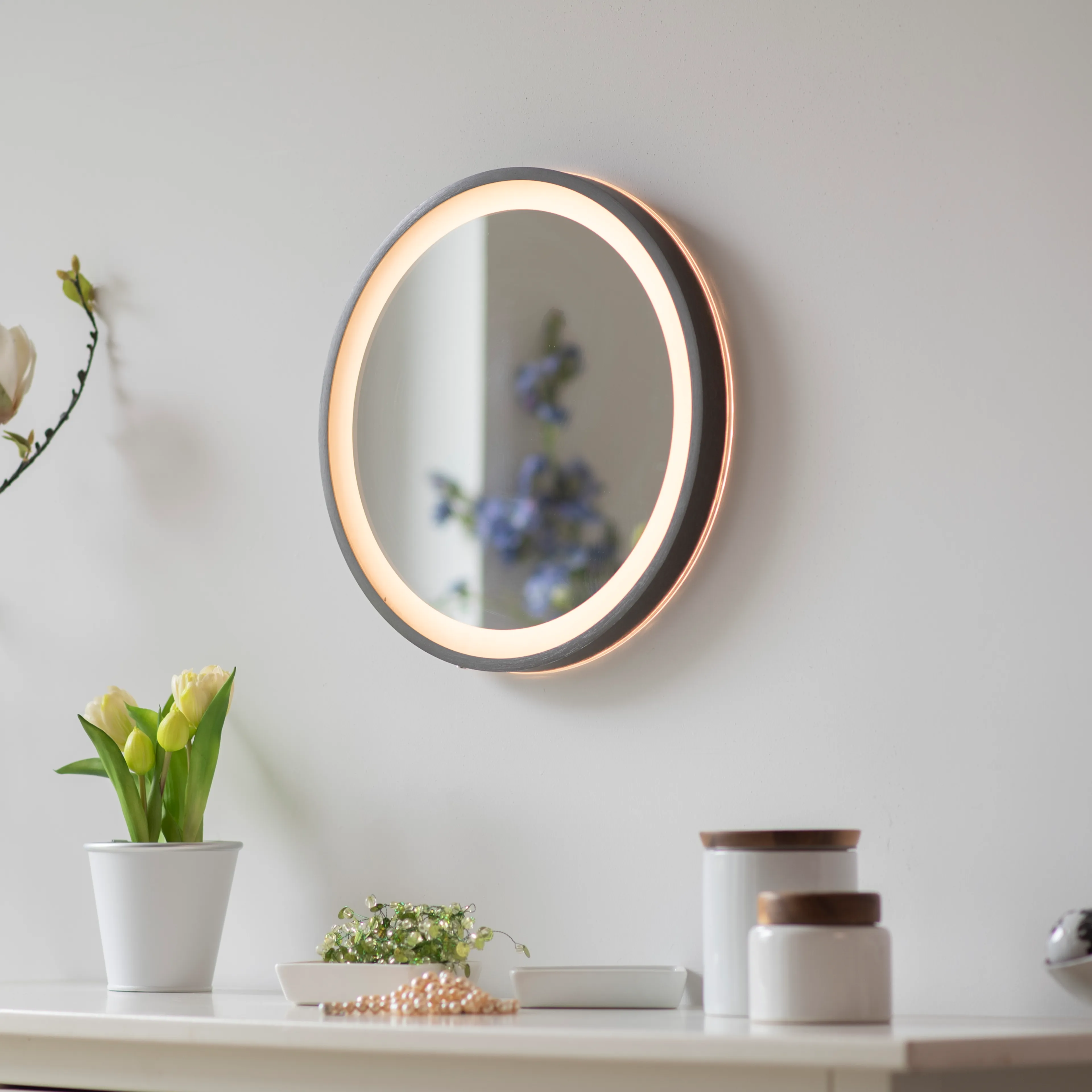 LED-Wandspiegel Vidro