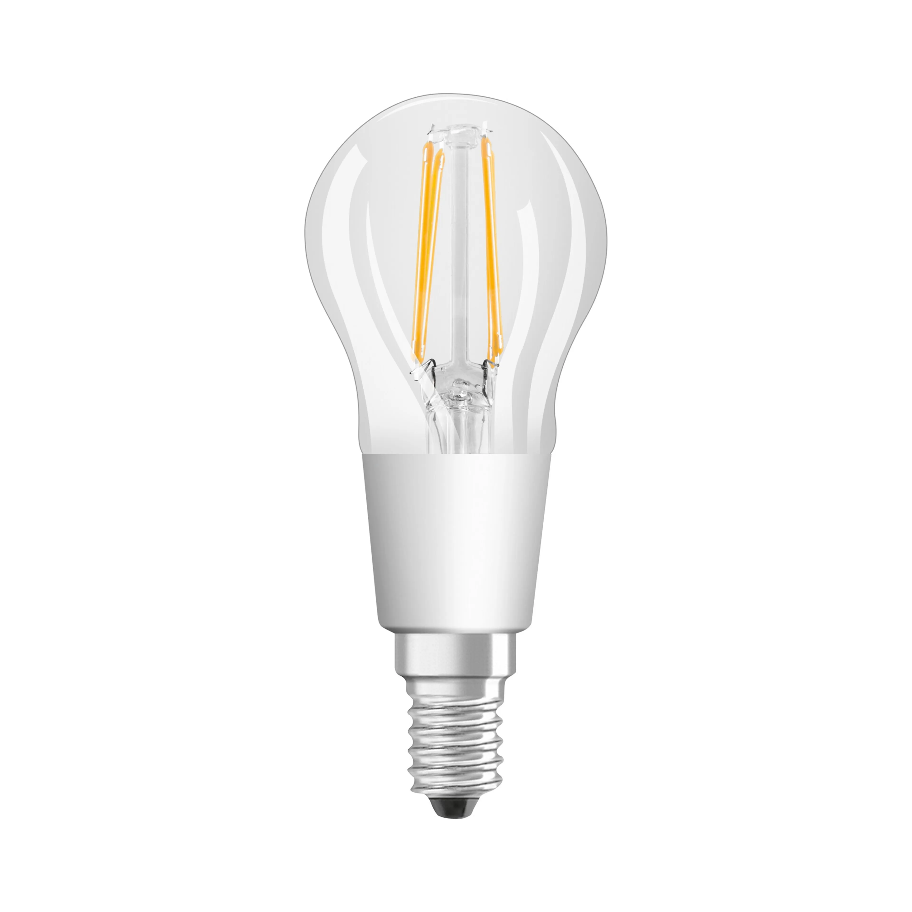 LED-Birnenform E14/4 Watt/Energie E