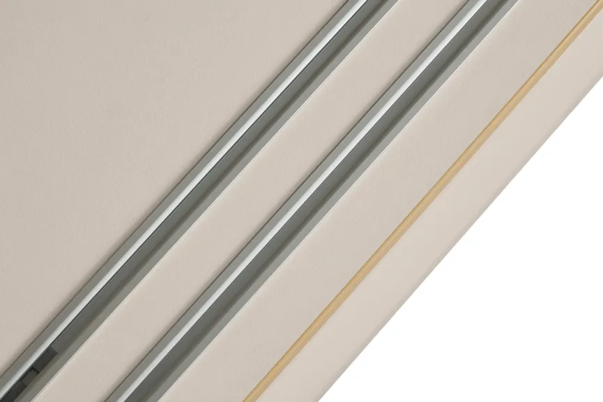 Schwebetürenschrank 2-trg. detail