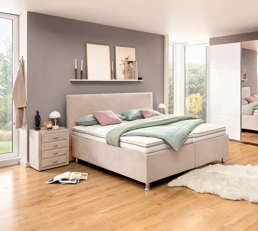 Polsterbett hauptaufnahme