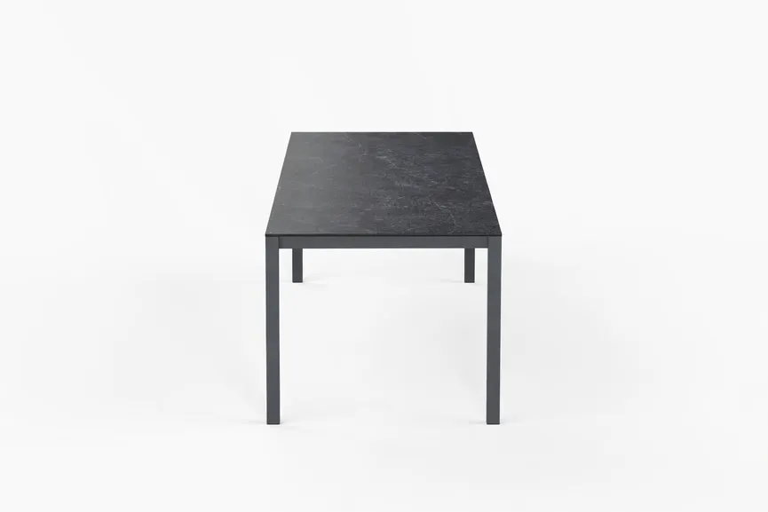 Tisch 210/270cm ETNA Alu detail