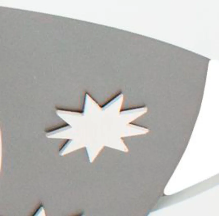 Deckenleuchte "Saturn" detail