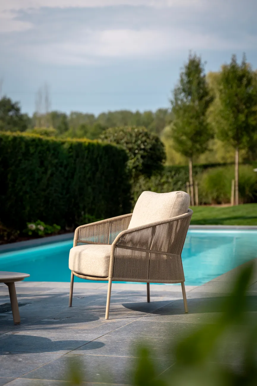 Loungesessel latte milieu