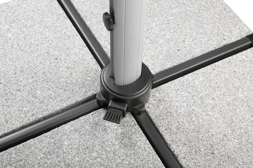 Alu-Schirm 300 x 300 detail