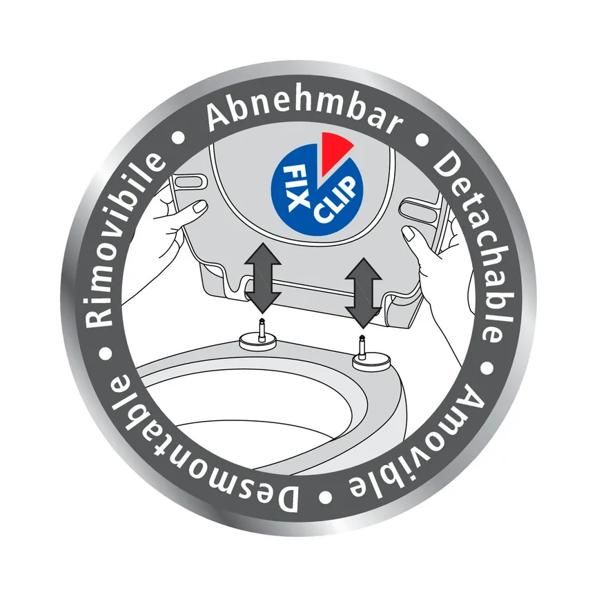 WC-Sitz Gubbio weiß detail