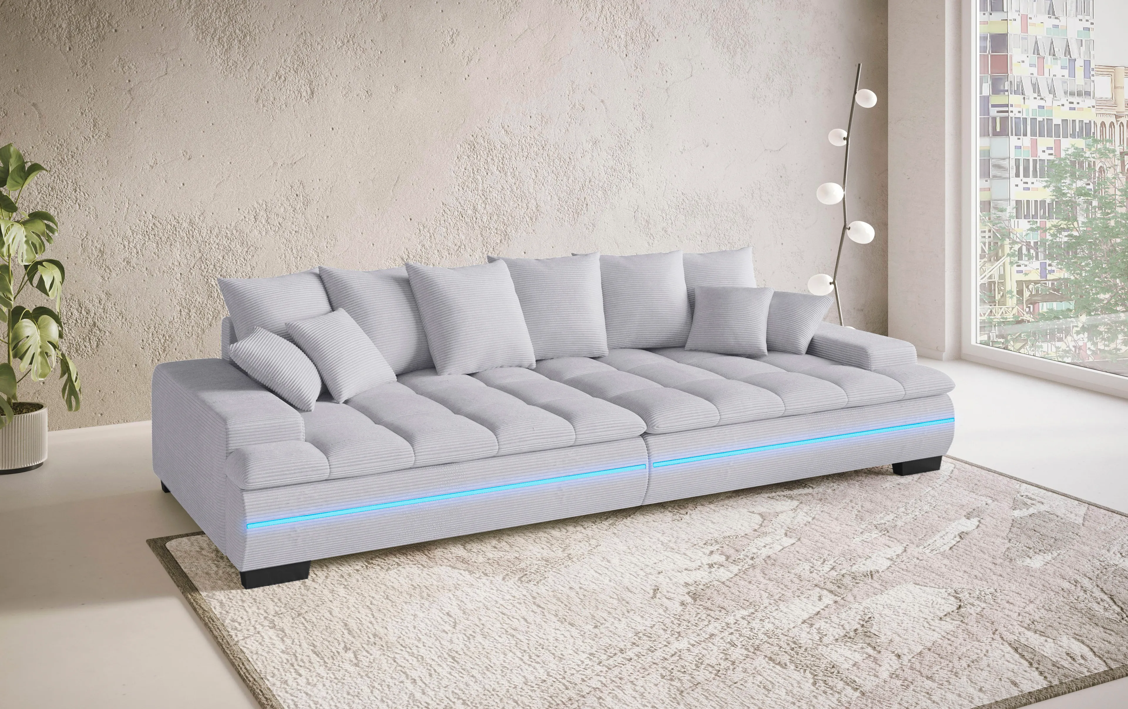 Bigsofa mit LED-Beleuchtung Haiti II