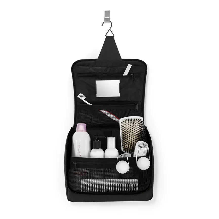 Kulturtasche XL "black" detail