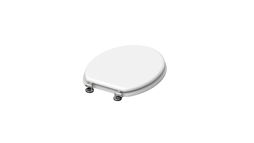 WC-Sitz weiss MDF detail