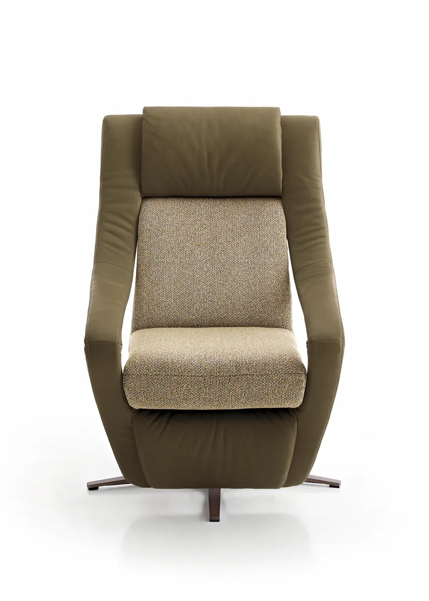 Sessel Yoko-2 DK bronziert detail