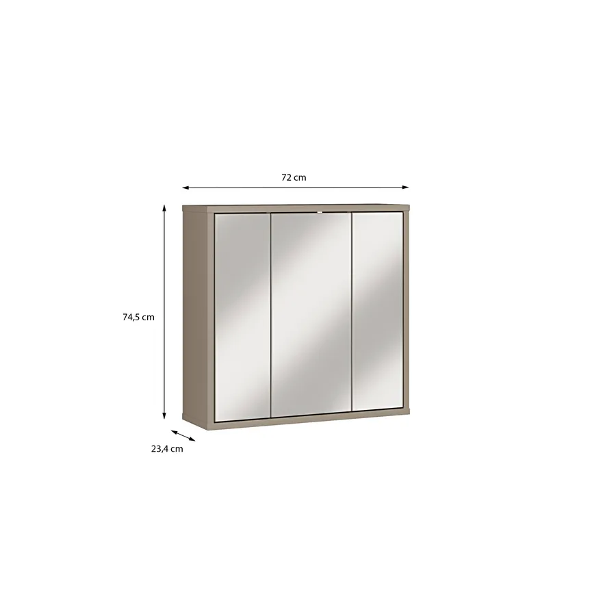 Spiegelschrank detail