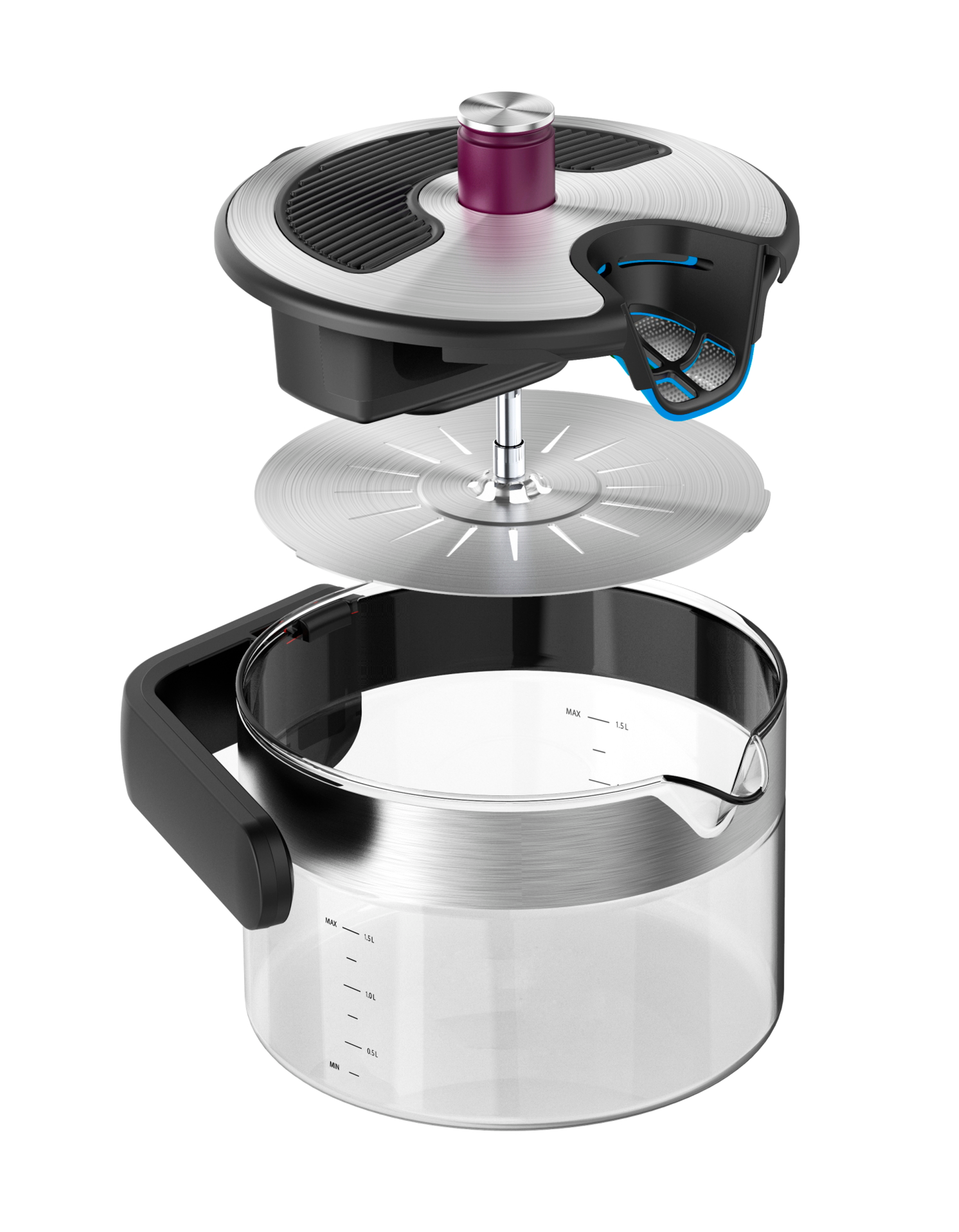 Wasserkocher Kezzel 1,5 Liter detail