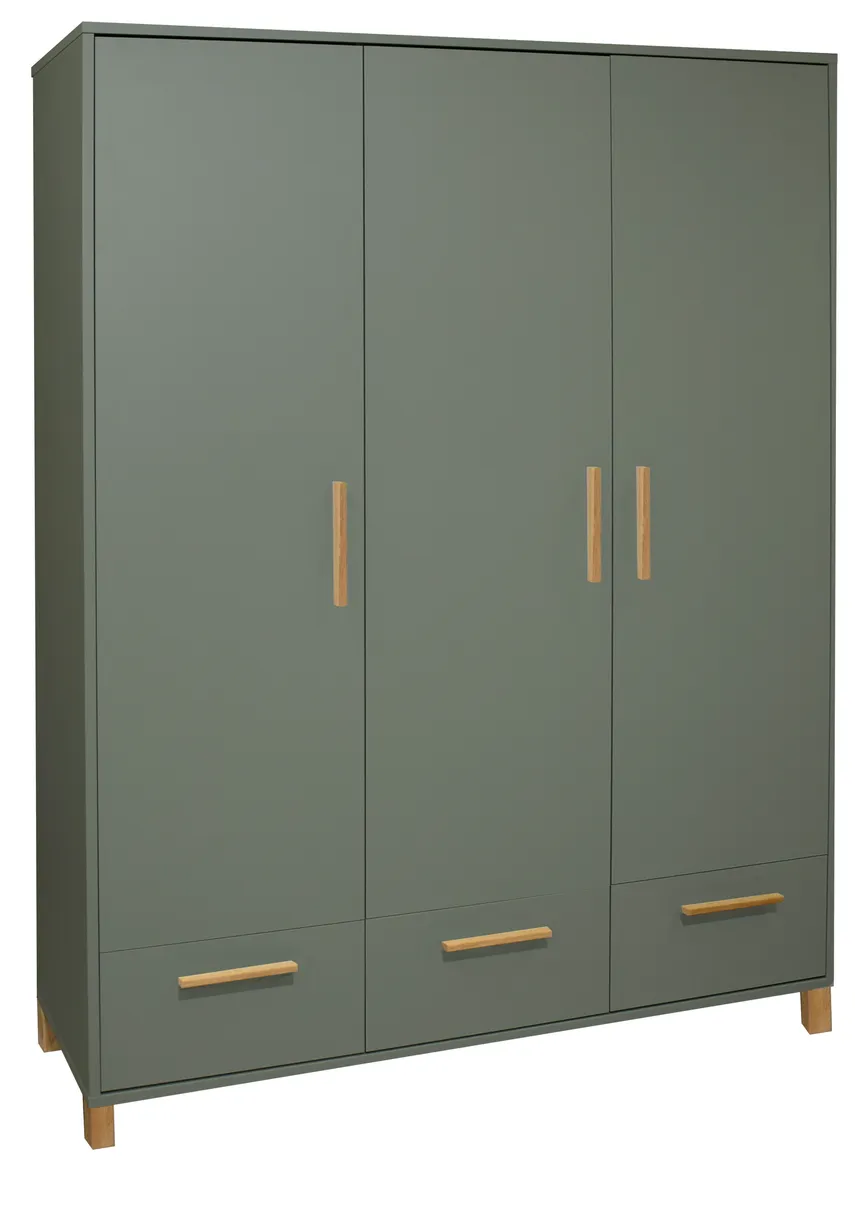 Kleiderschrank 3-trg. detail