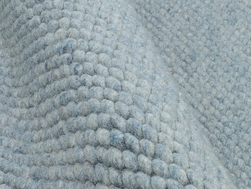 Handwebteppich wendbar detail