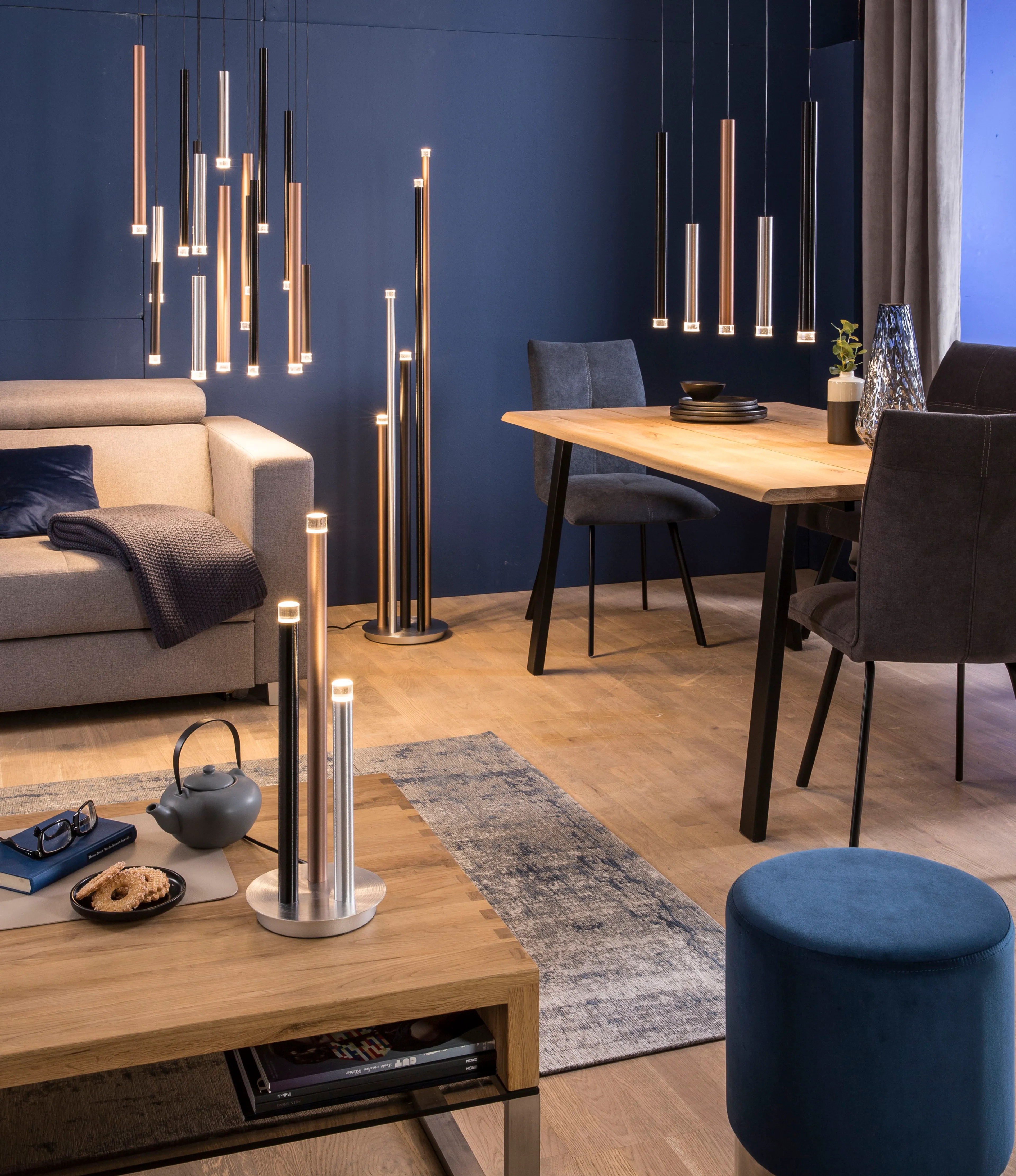 LED-Pendelleuchte Cembalo