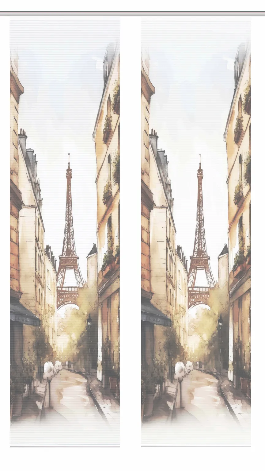 Schiebevorhang FRANCQ 2er Set hauptaufnahme