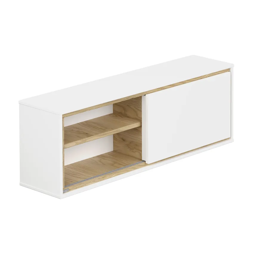 Wandregal mit Schiebetüre hauptaufnahme