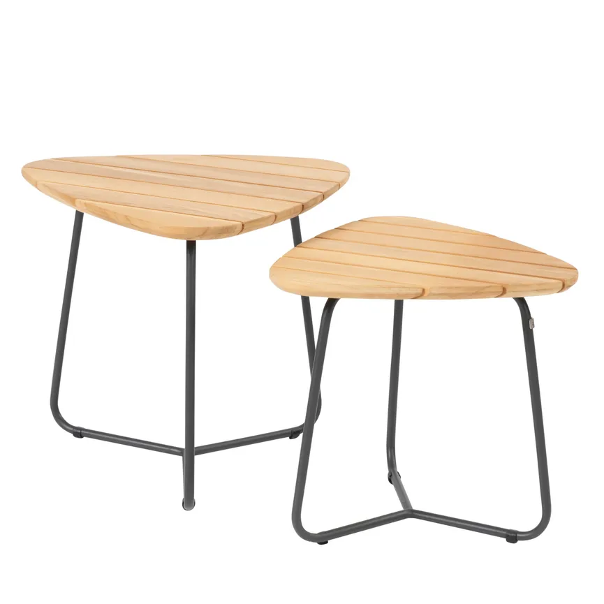 ** Set Beistelltisch VerdiTeak detail