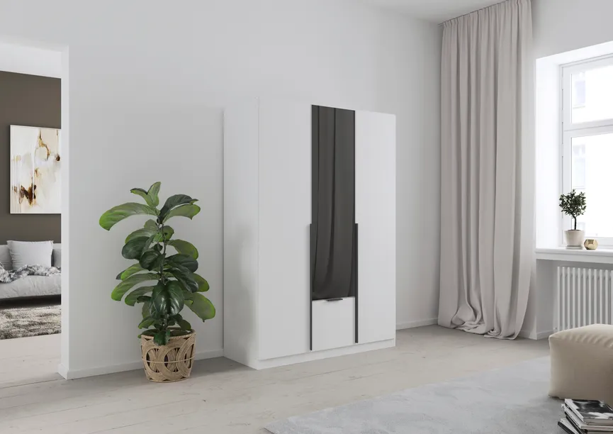 Drehtürenschrank 3-trg. milieu
