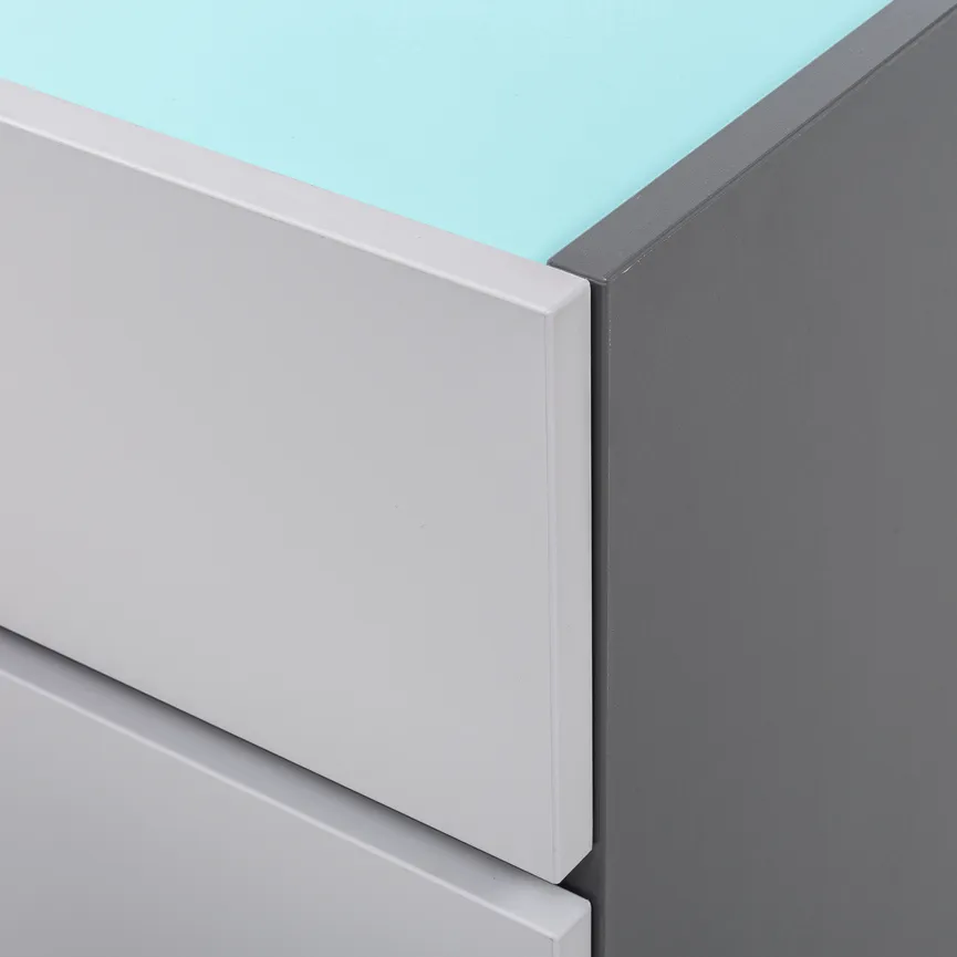 Eckschreibtisch detail